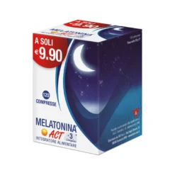 Melatonina Act +3 Complex benessere del sonno 120 compresse