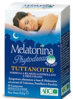 Melatonina Phytodream Retard tuttanotte 30 compresse