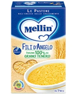 Mellin Fili D'Angelo farina 100% di grano tenero 5+ mesi 320g