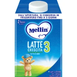 Mellin latte di crescita 3 da 1 a 2 anni 500ml