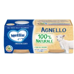 Mellin Omogeneizzato Agnello 4mesi+ 2x80g