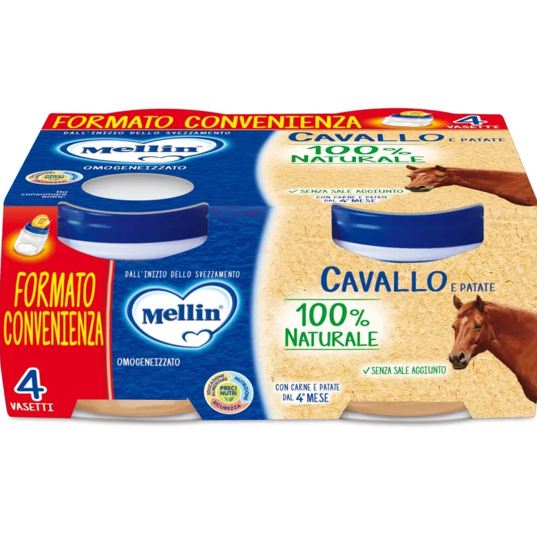 Mellin Omogeneizzato Cavallo 320g