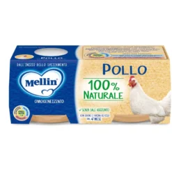 Mellin Omogeneizzato Pollo 4mesi+ 2x80g