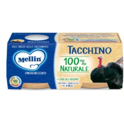 Mellin Omogeneizzato Tacchino 4mesi+ 2x80g