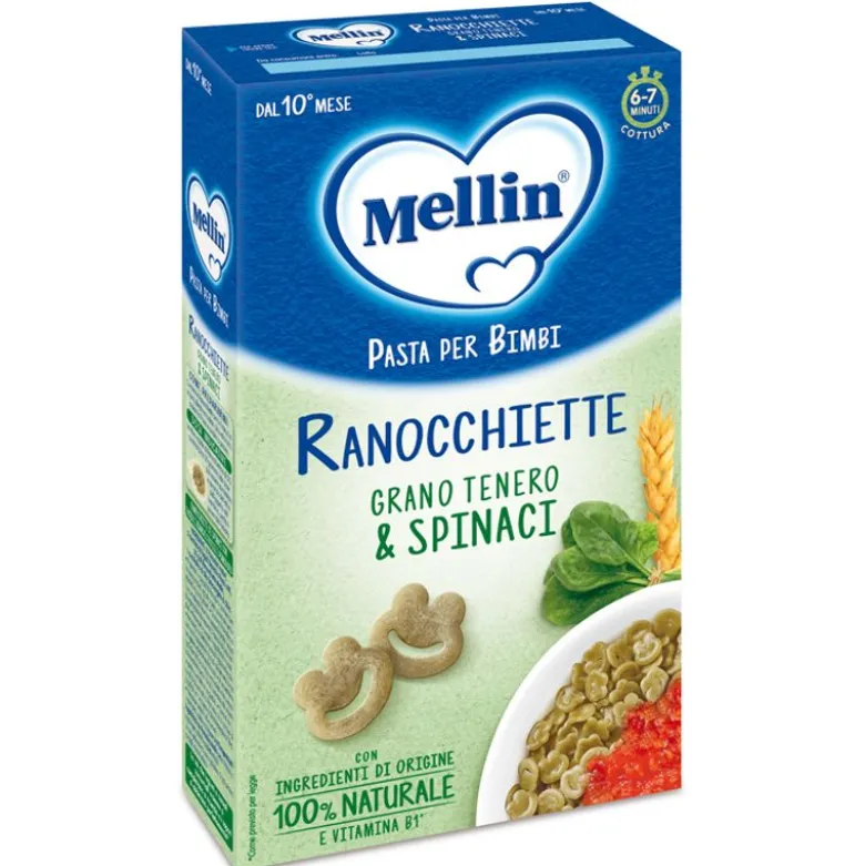 Mellin Ranocchiette Con Spinaci Pasta 280g