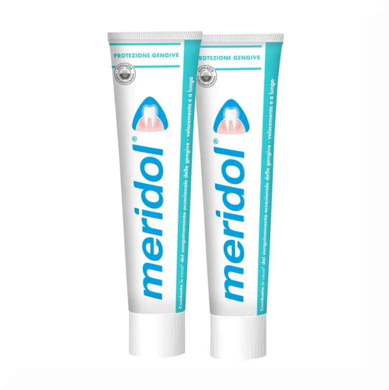 Meridol Dentifricio Protezione Gengive 2x75ml
