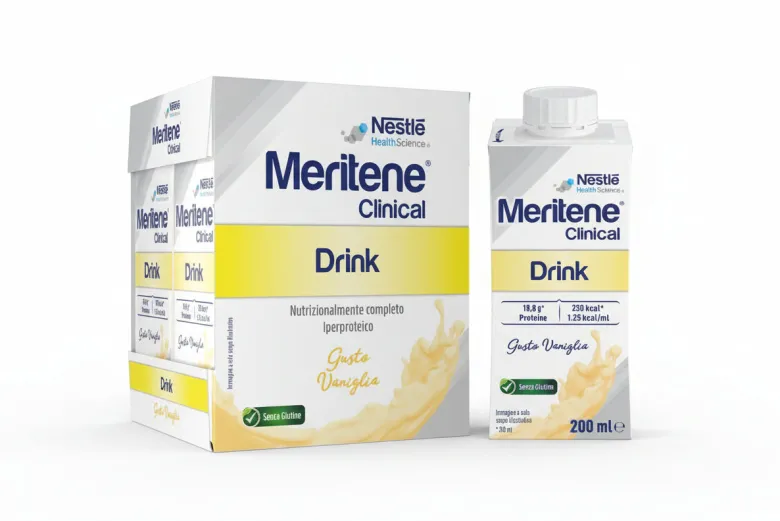 Meritene Clinical Drink Vaniglia 4x200ml