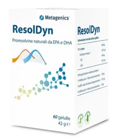 Metagenics ResolDyn integratore di acidi grassi omega 3 formato da 60 gelulle