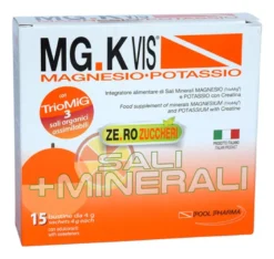 Mg K Vis Magnesio E Potassio Gusto Orange Senza Zucchero 15 Bustine