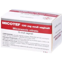 Micotef 100mg 15 ovuli vaginali