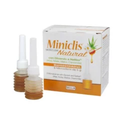 Miniclis natural microclismi con glicerolo e Natilax Bambini 6pz da 5g