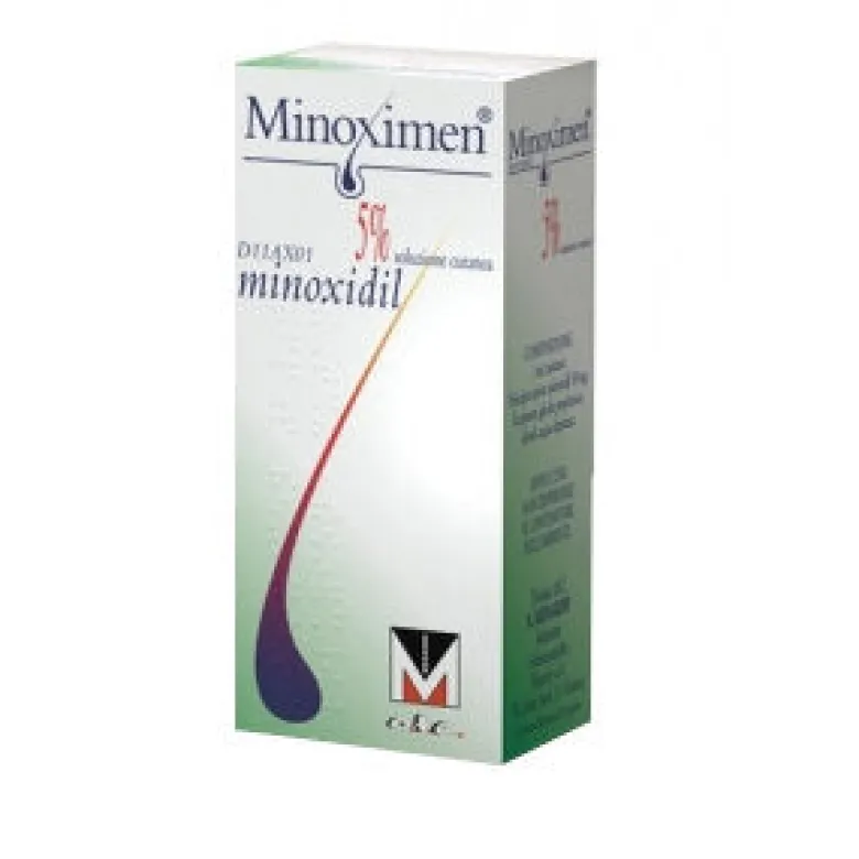 Minoximen Soluzione 5% trattamento sintomatico dell'alopecia androgenica flacone 60ml