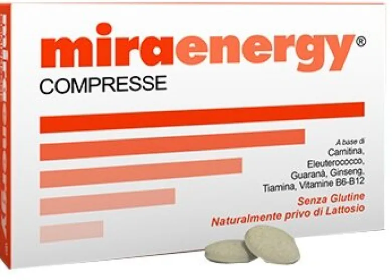 Miraenergy utile in caso di stanchezza fisica e mentale 40 compresse