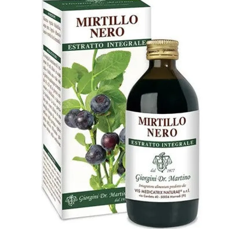MIRTILLO NERO ESTRATTO INTEGRALE