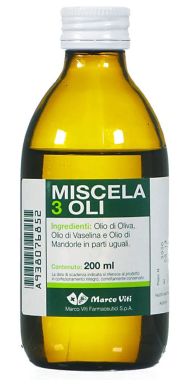 Miscela 3 oli emolliente 200 ml