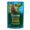 Monge B Wild Grain Free Acciughe Con Ortaggi Cibo Umido Per Gatti Adulti 85g