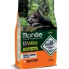 Monge B Wild Grain Free Anatra Con Patate Cibo Secco Per Cani Cuccioli Sacco 2,5 Kg