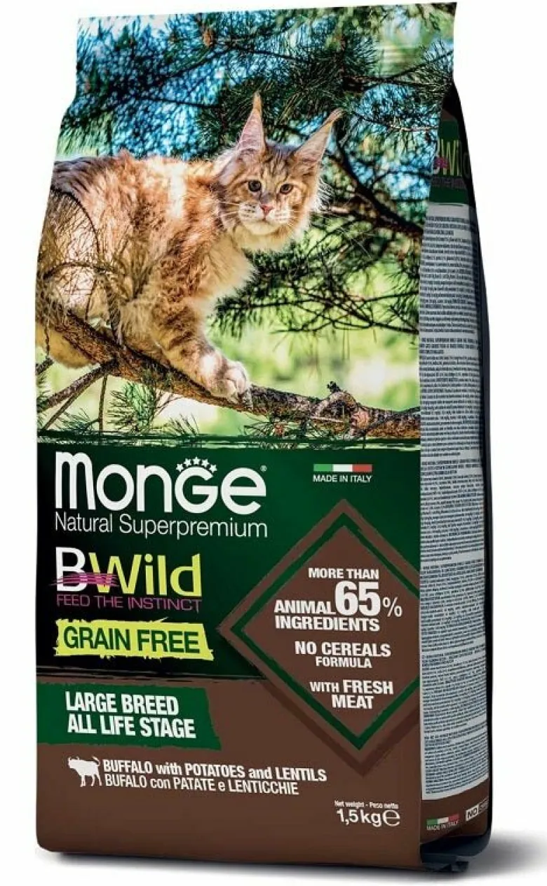 Monge BWild GRAIN FREE LARGE BREED ALL LIFE STAGE