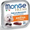Monge Fresh Paté Bocconcini Con Anatra Cibo Umido Per Cani Adulti 100g