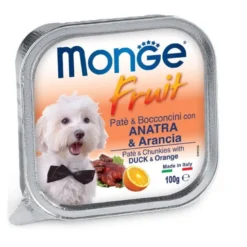 Monge Fruit Anatra E Arancia Cibo Umido Per Cani Adulti 100g