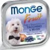 Monge Fruit Tacchino E Mirtilli Cibo Umido Per Cani Adulti 100g
