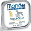 Monge Monoprotein Solo Pollo Cibo Umido Per Cani Adulti 150g