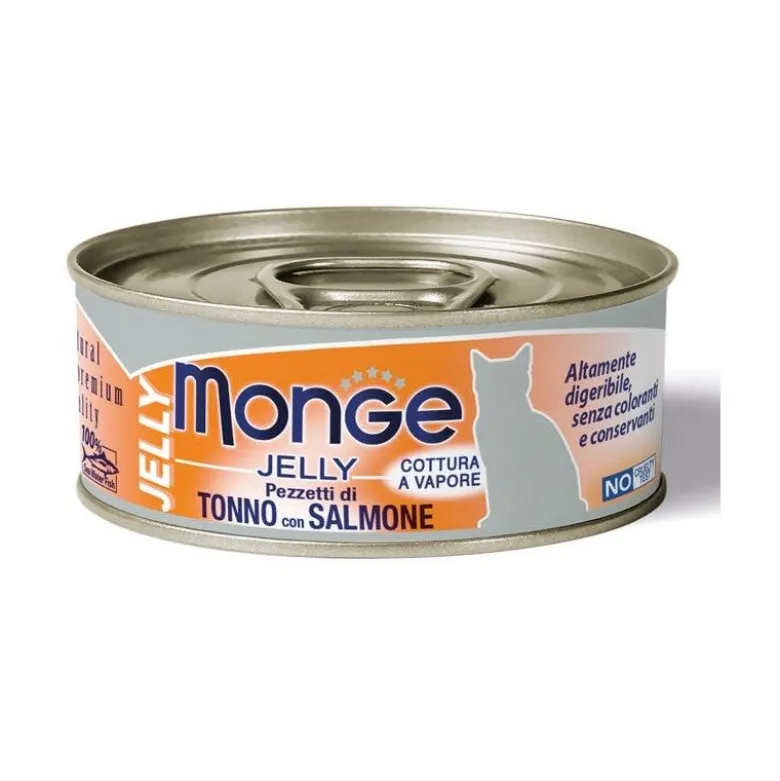 Monge Natural Superpremium Jelly Tonno Bonito con Salmone