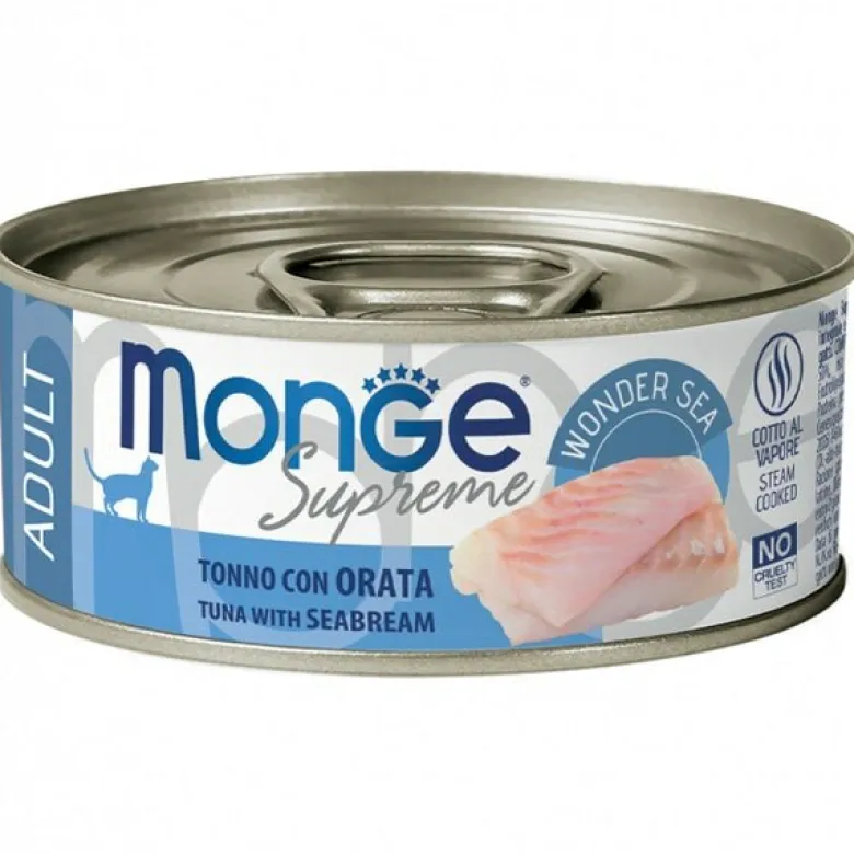 Monge - Supreme Adult Cat Tonno con Orata