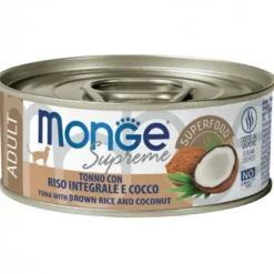 Monge Supreme Adult Cat Tonno con Riso Integrale e Cocco