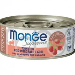 Monge Supreme Sterilised Adult Cat Tonno Riso Integrale e Goji