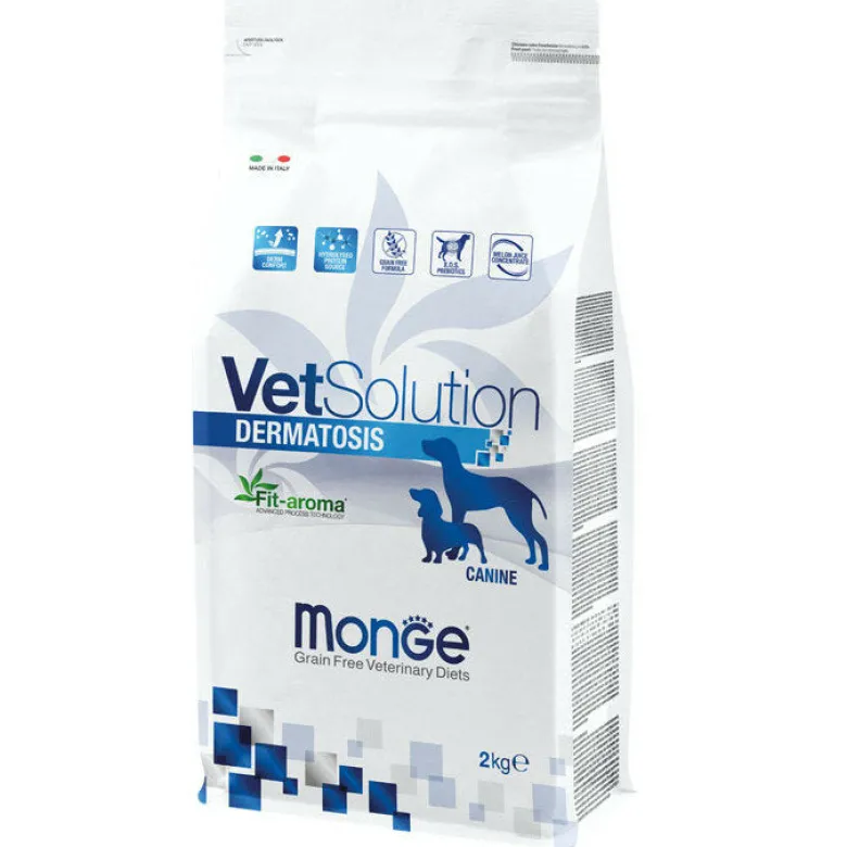 Monge VetSolution Dermatosis Linea Veterinaria Cibo Secco Cani 2kg
