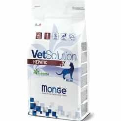 Monge VetSolution Hepatic Linea Veterinaria Cibo Secco Gatti 1,5 Kg