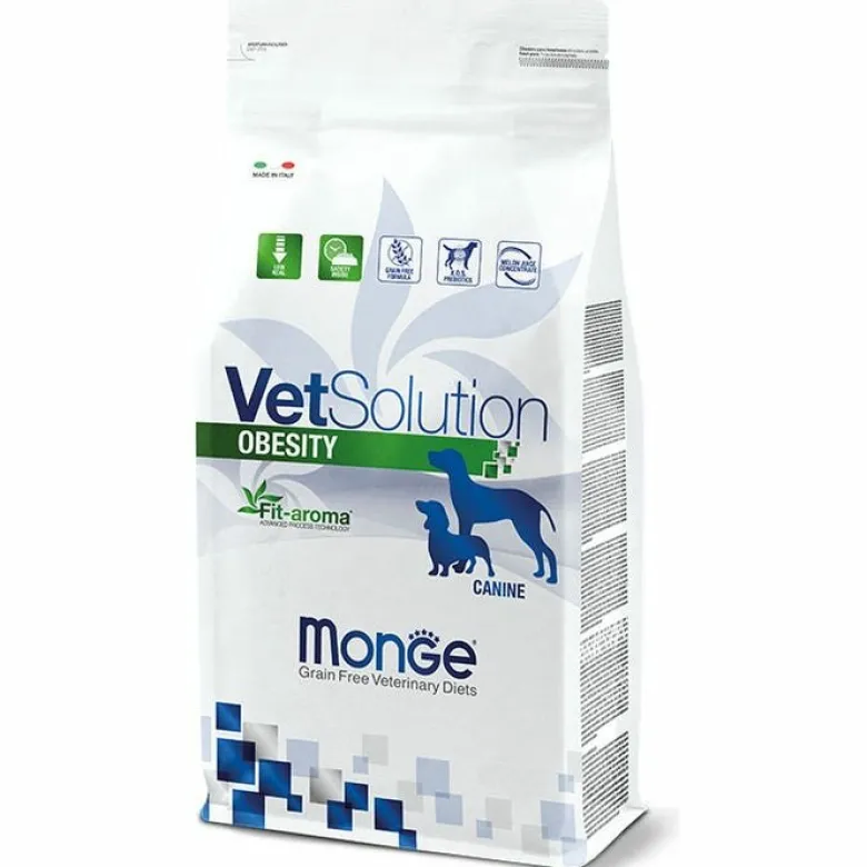 Monge VetSolution Obesity Linea Veterinaria Cibo Secco Cani 12kg