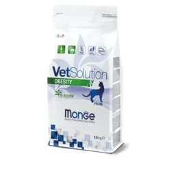 Monge VetSolution Obesity Linea Veterinaria Cibo Secco Gatti 1,5 Kg