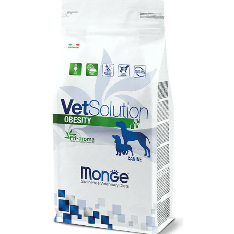 Monge VetSolution Obesity Linea Veterinaria Cibo Secco Cani 2kg