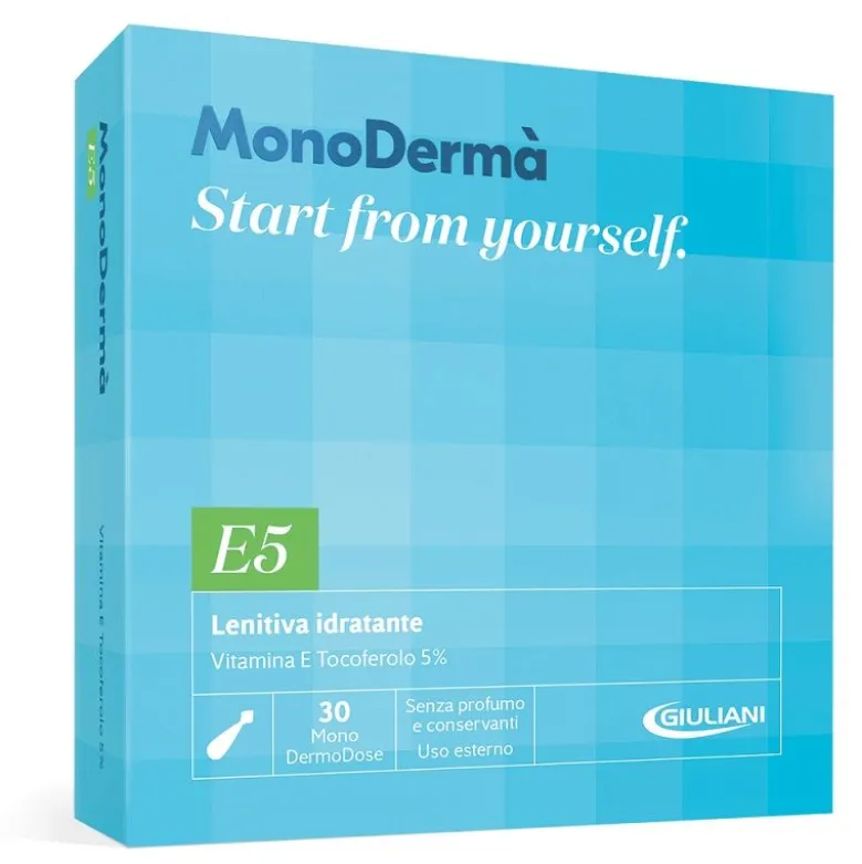 MonoDermà E5 lenitiva e idratate 30 MonoDermoDose capsule vegetali