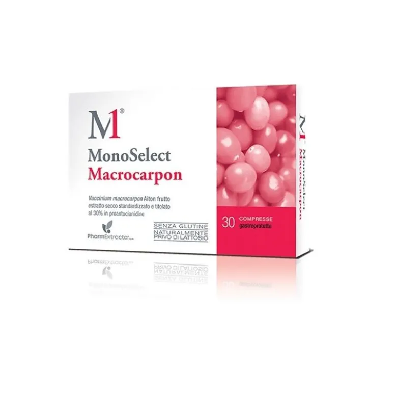 MonoSelect Macrocarpon per il benessere delle vie urinarie 30 compresse