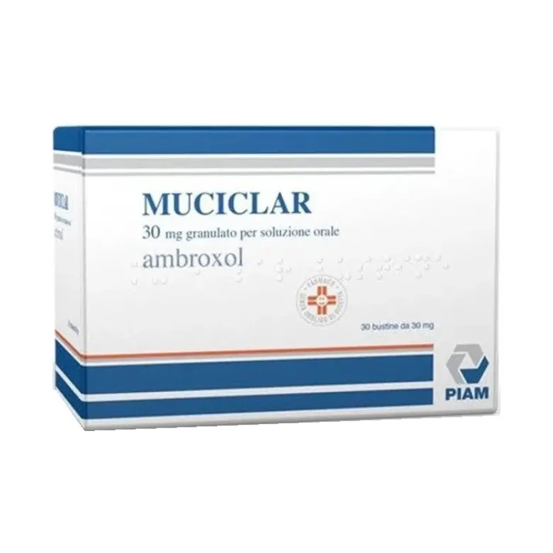 Muciclar 30 mg granulato per soluzione orale 30 bustine