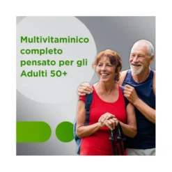 Multicentrum Adulti 50+ vitamine e minerali completo 90 compresse deglutibili
