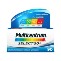 Multicentrum Adulti 50+ vitamine e minerali completo 90 compresse deglutibili