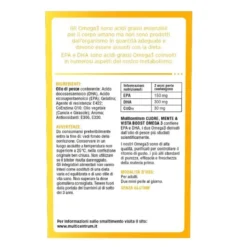 Multicentrum Cuore Mente Vista Boost Omega3 120 Mini Perle
