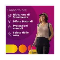 Multicentrum Donna Integratore Alimentare Multivitaminico Vitamina D Calcio Ferro Acido Folico 60Cpr