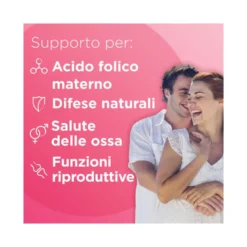 Multicentrum Pre-Mamma Integratore Alimentare Multivitaminico Acido Folico Calcio Vitamina D E 30Cpr