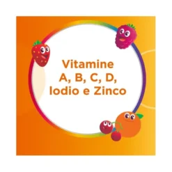 Multicentrum VitaGummy Integratore Vitamine Minerali Bambini 3+ Vitamina D Iodio Ferro 30 Caramelle