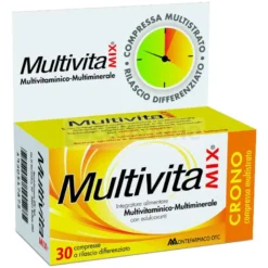 Multivita mix Crono Multivitaminico e multiminerale 30 Compresse a rilascio differenziato