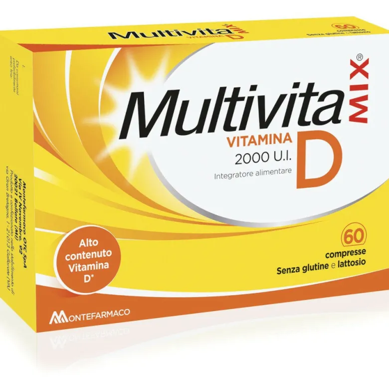 MultivitaMix Vitamina D 2000 U.I. 60 compresse