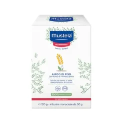Mustela Amido di Riso 4 Buste