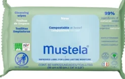 Mustela Salviette Compostabili 60 Pezzi