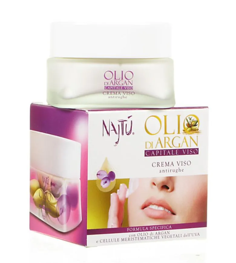 Najtu Olio di Argan Capitale Viso Crema antirughe 50ml
