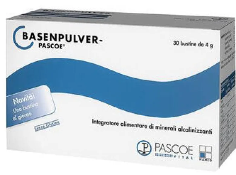 Named Basenpulver Polvere integratore di calcio e magnesio 30 bustine